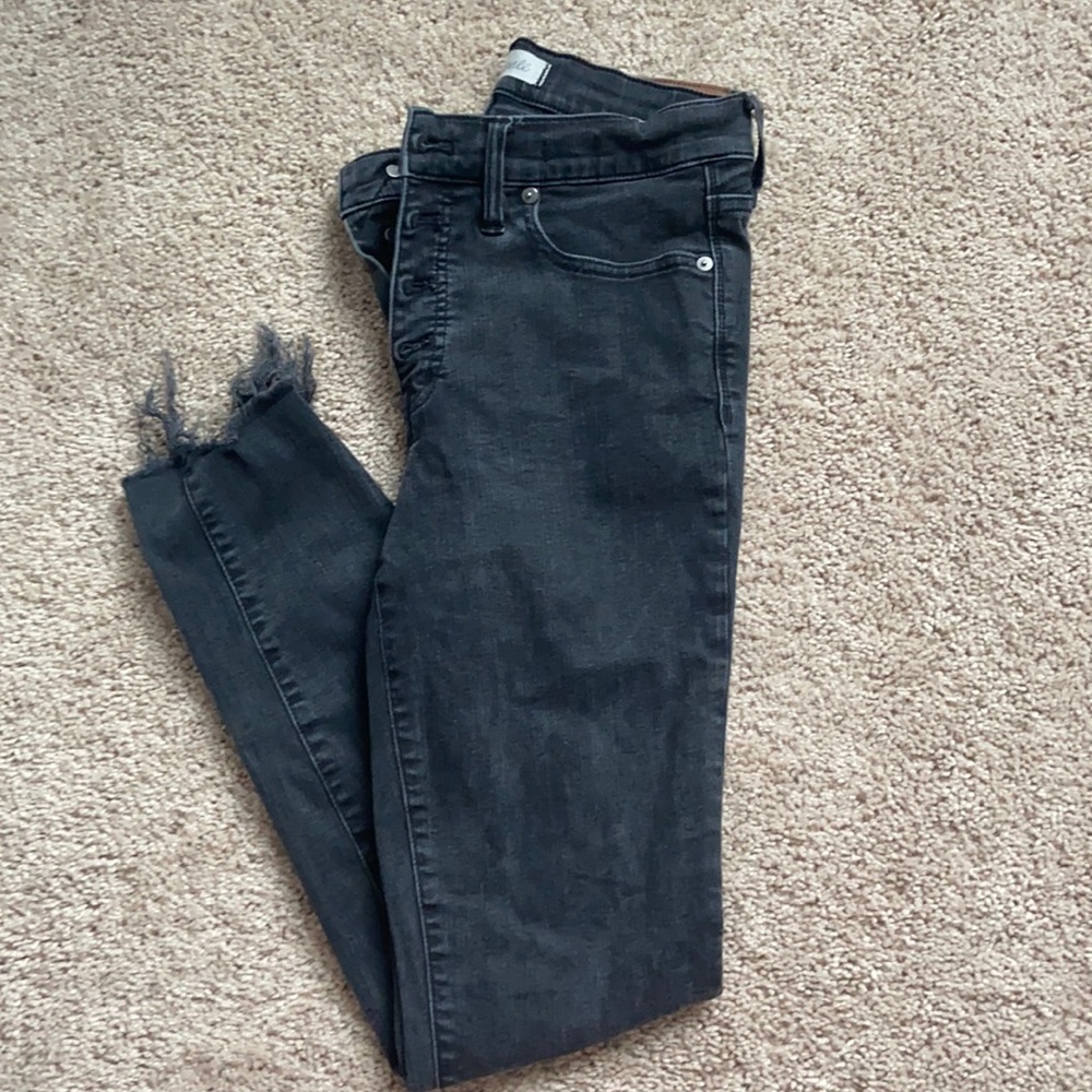 High rise skinny jean